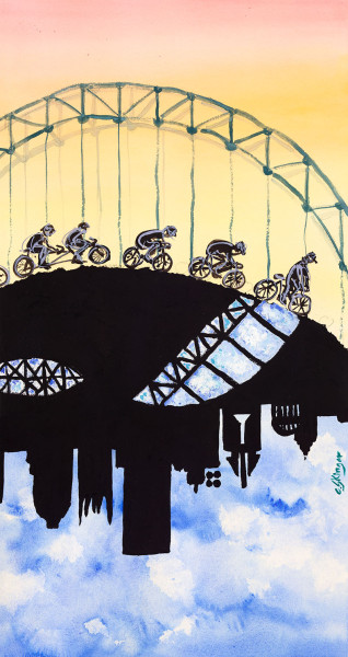 Cycling Pittsburgh – 3 print sizes now available