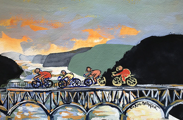 Bicycle Art Fundraiser for Pittsburgh’s MS Society 12/7/2018